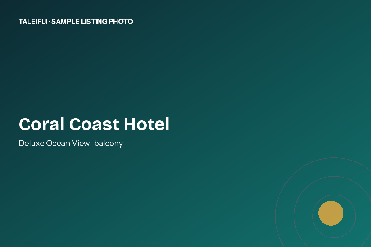 Coral Coast Hotel — Deluxe Ocean View