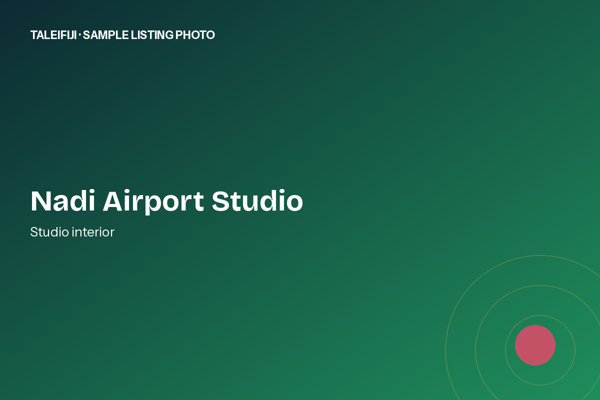 Nadi Airport Studio — quick layover stay